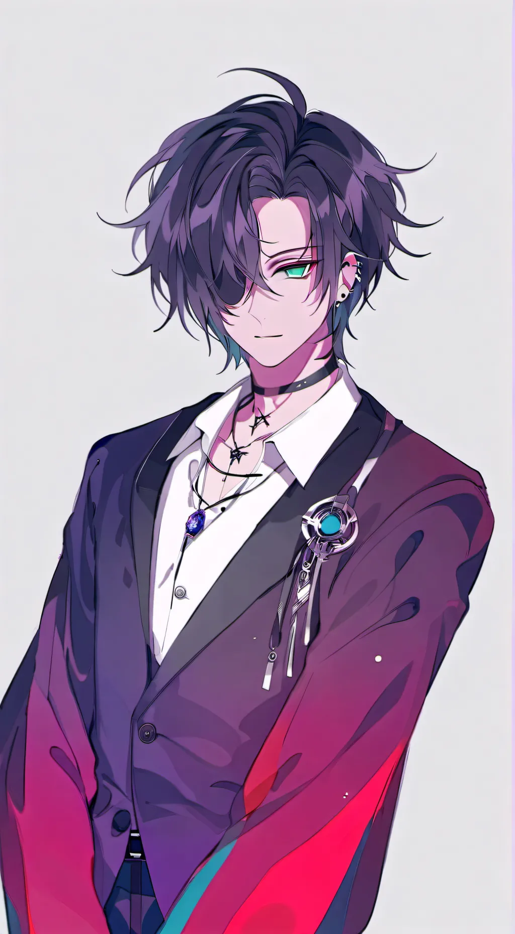 ai character: luce background