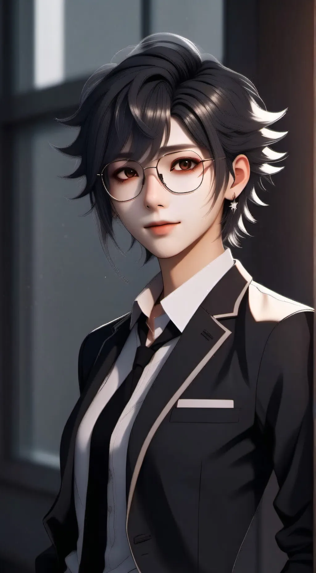 ai character: Felix. background