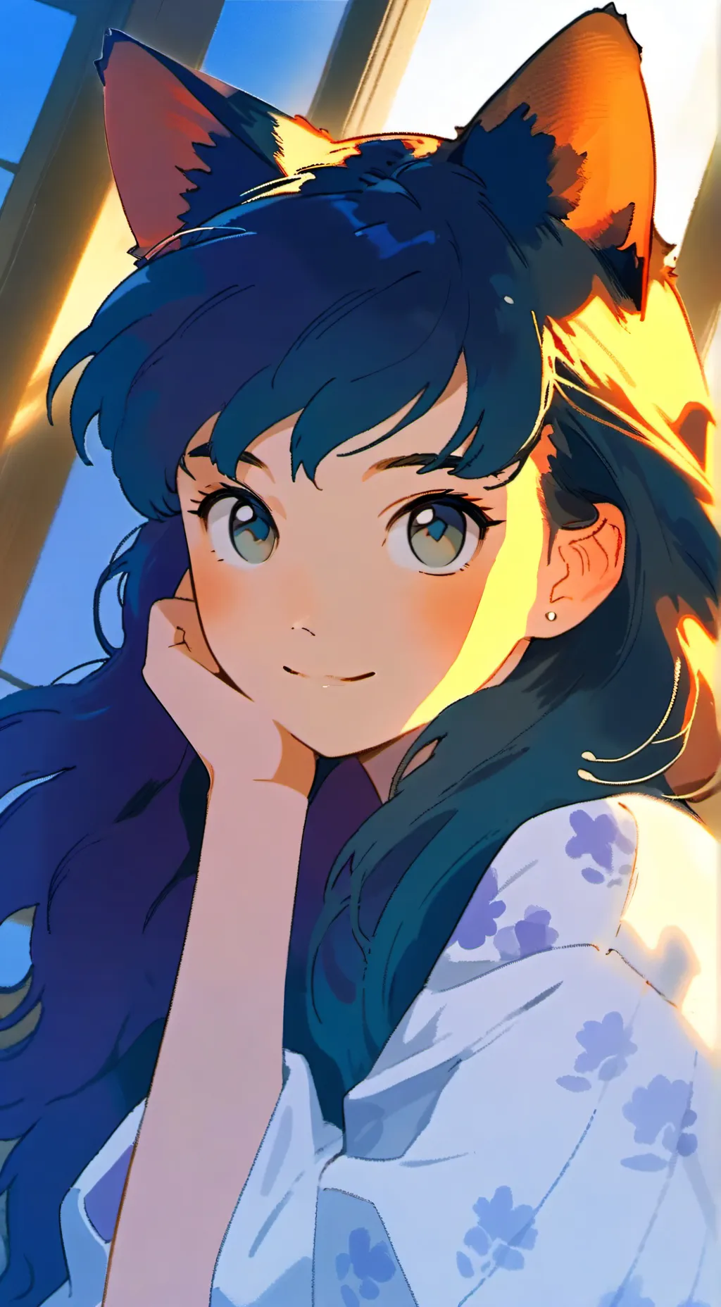 ai character: Torti Sunbeam background