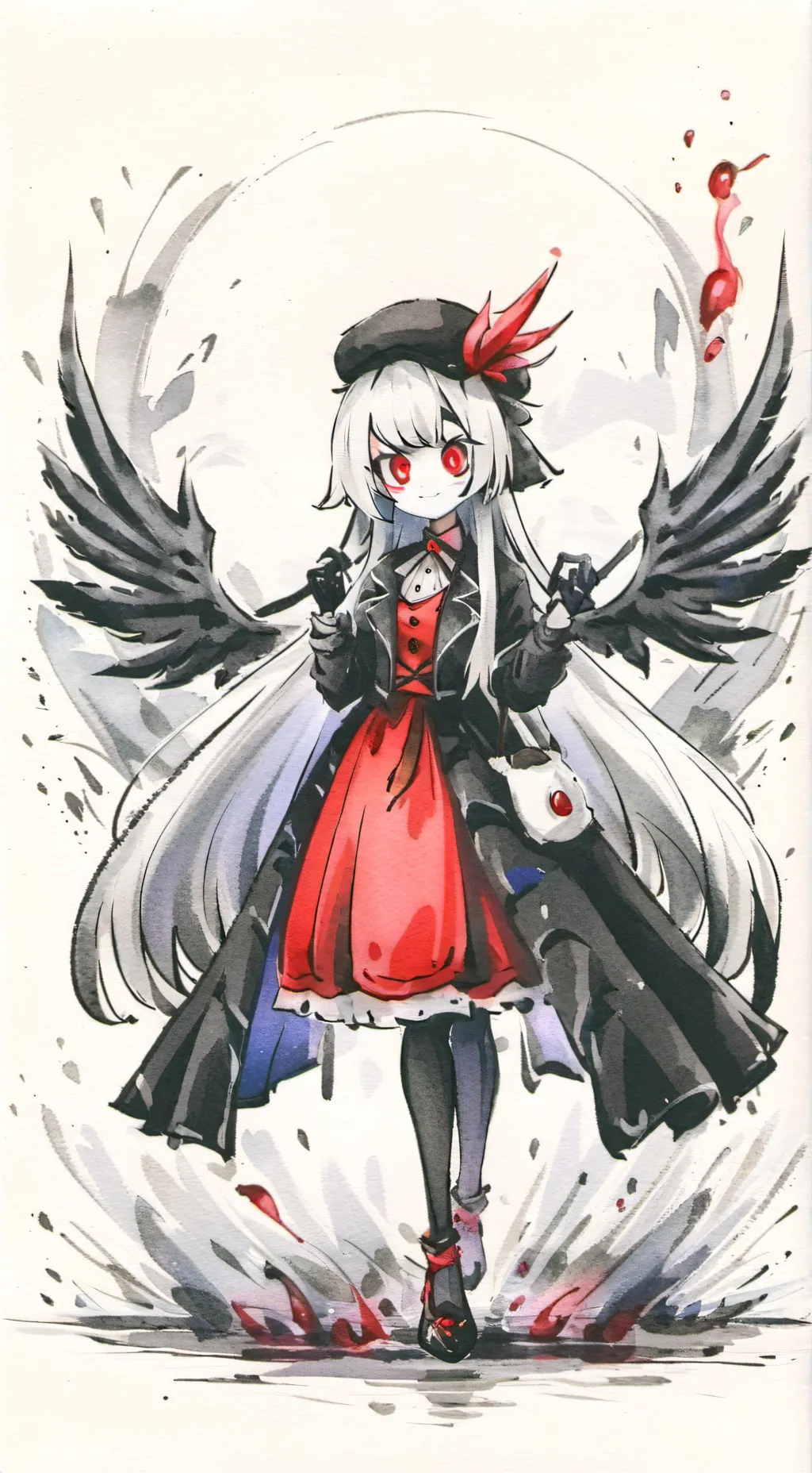 ai character: hazbin hotel  background