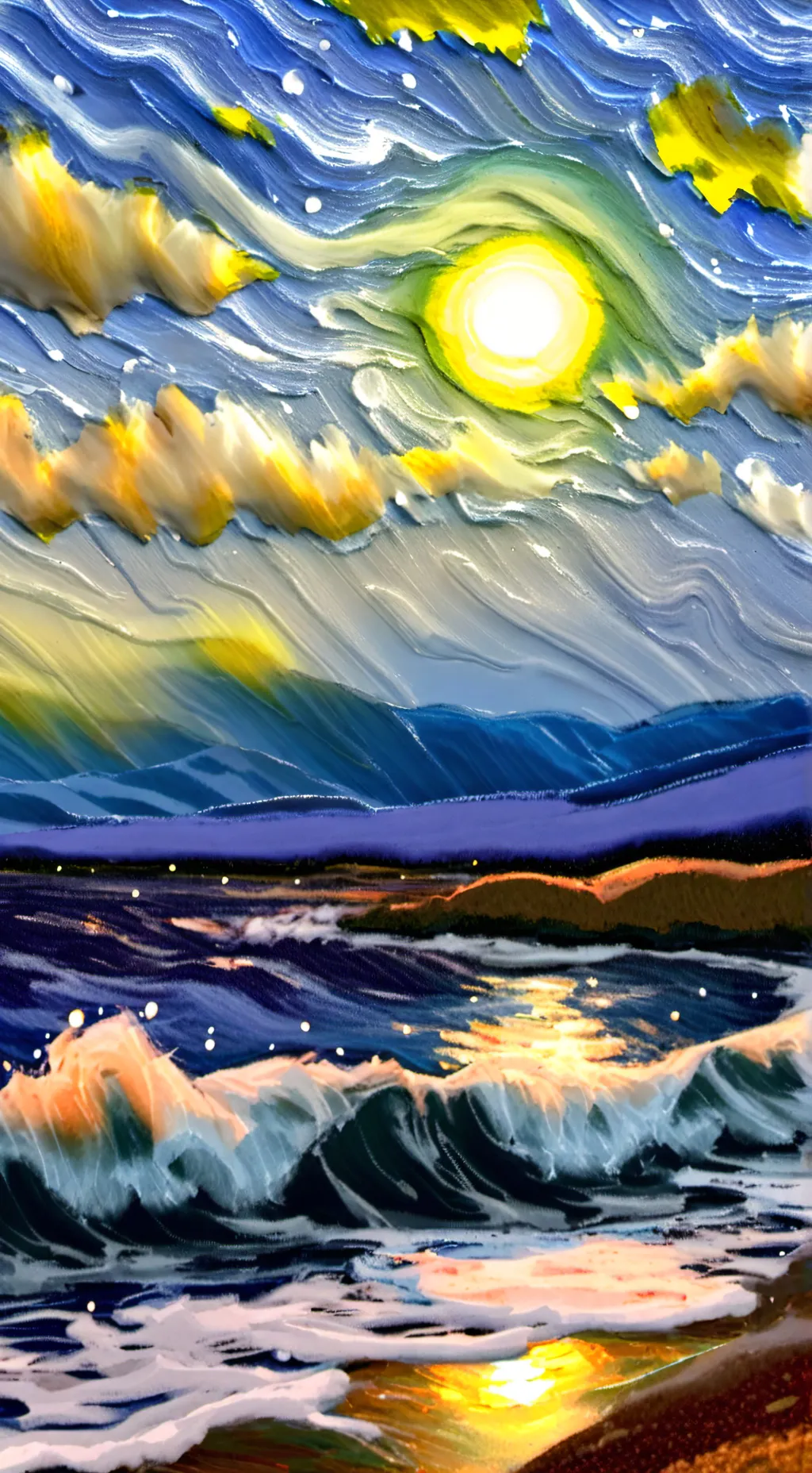 ai character: Life background