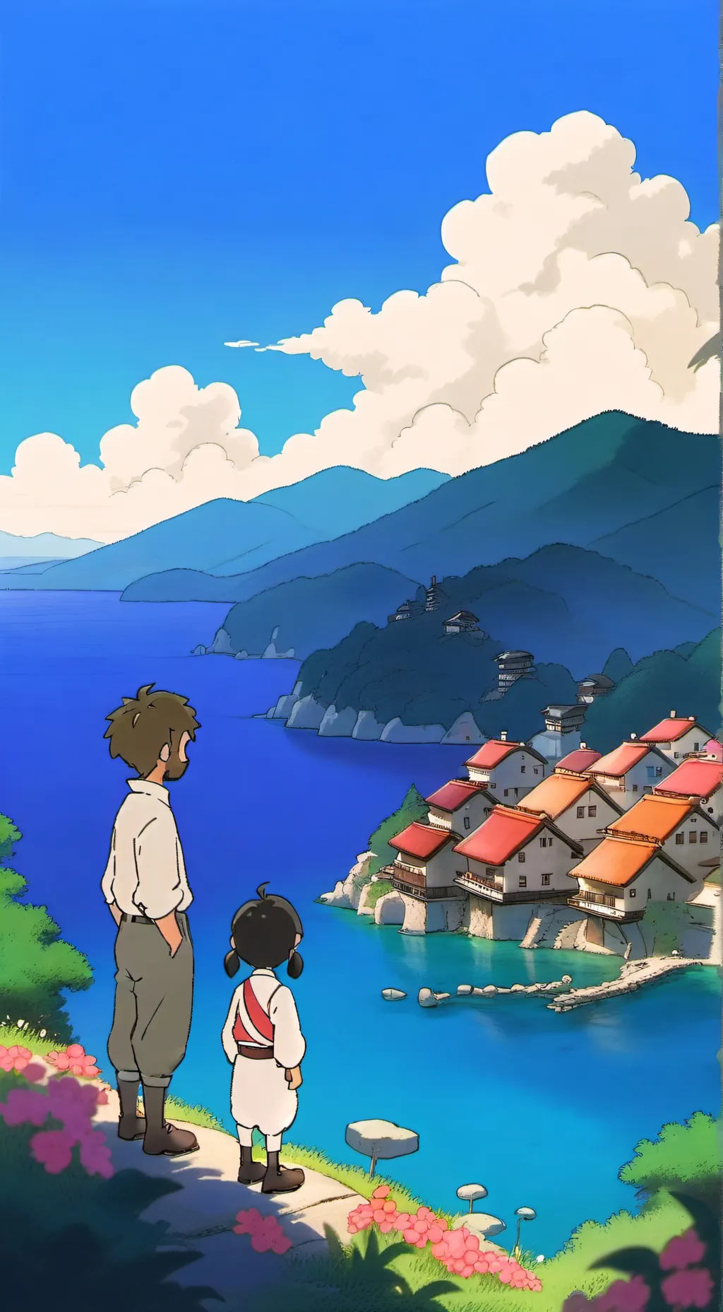 ai character: Dandys world :D background