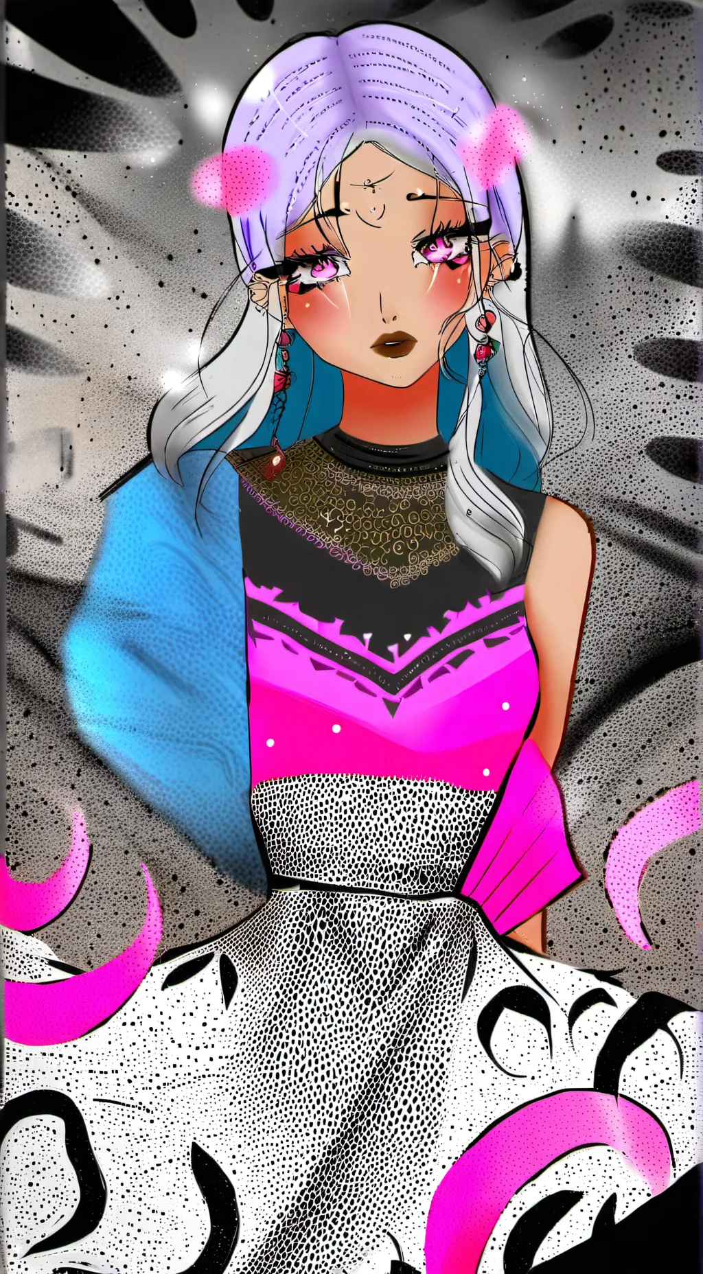 ai character: royalty  background