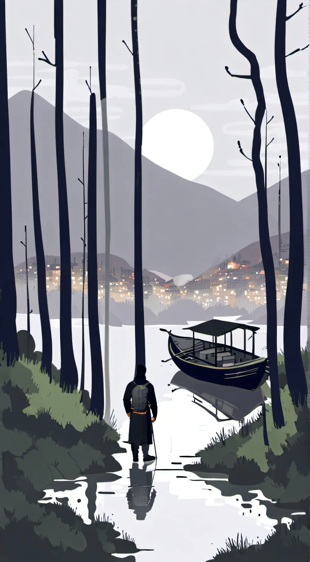 ai character: Larry  background