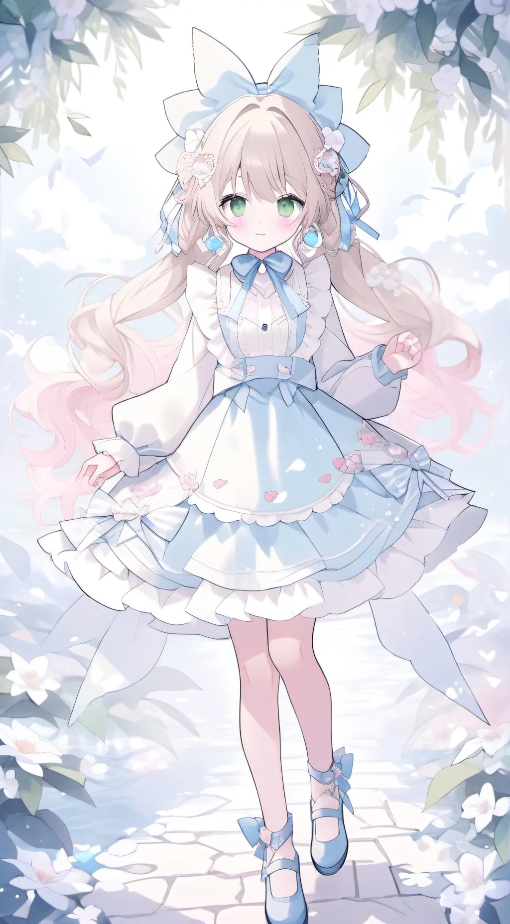 ai character: wait background