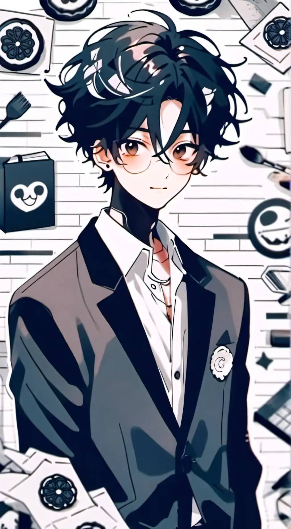 ai character: 🖤 Charlie  🖤 background
