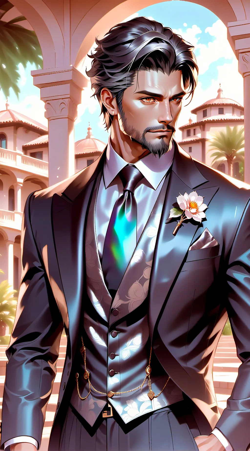 ai character: Frankie Russo background