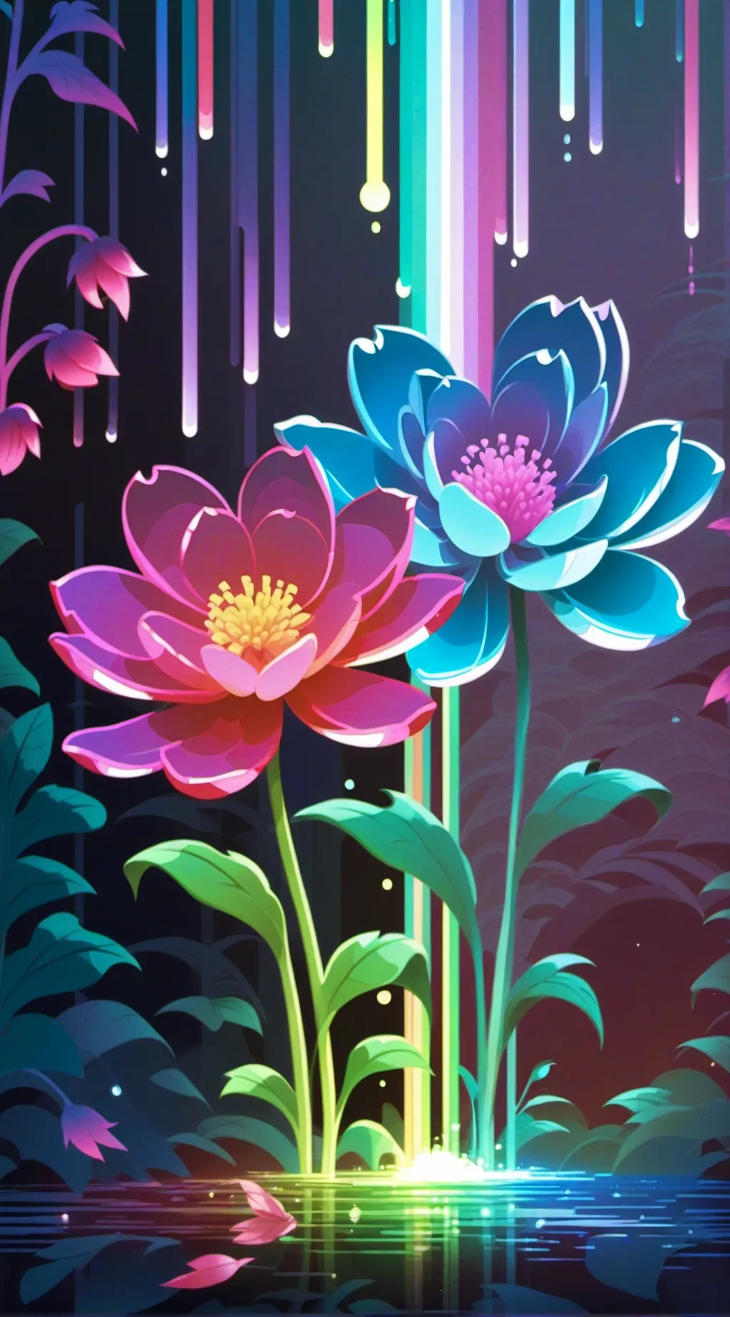 ai character: DW in squid game background