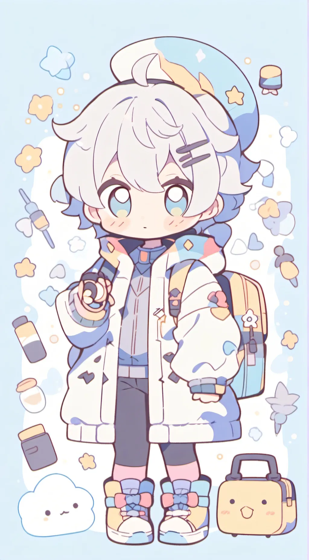 ai character: class clown background