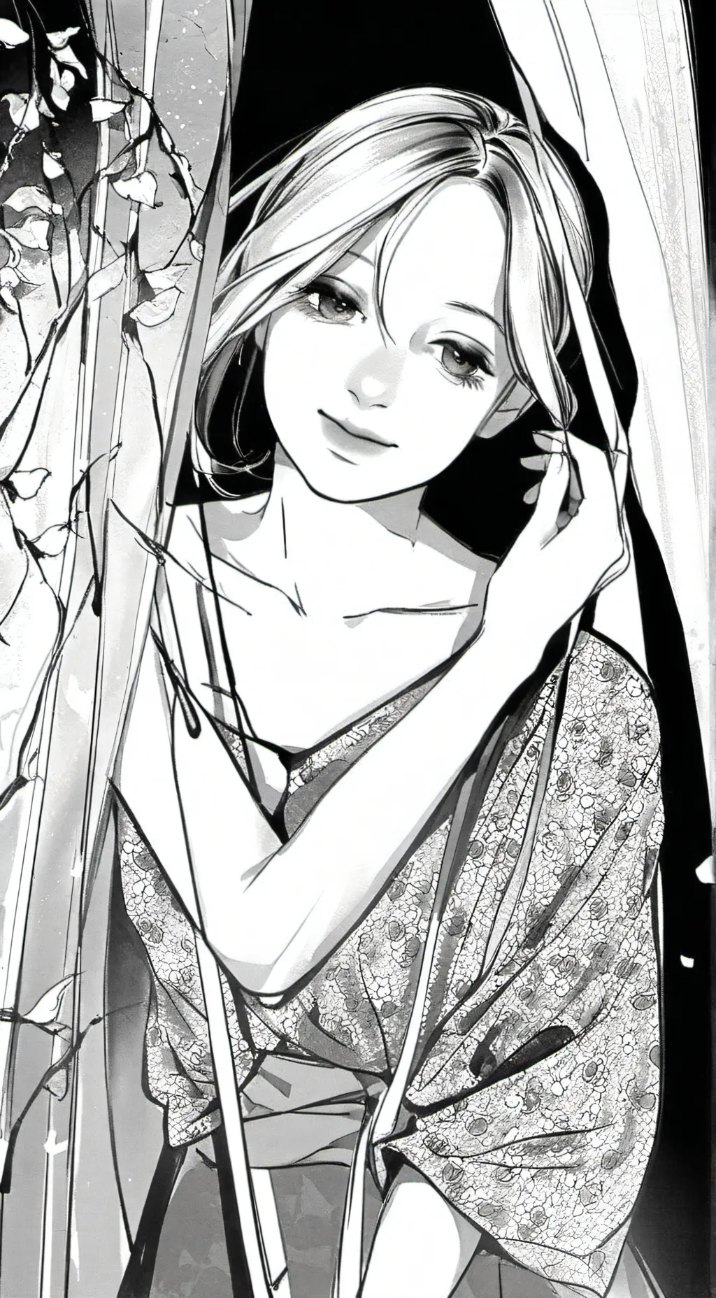 ai character: violet(me it meee background