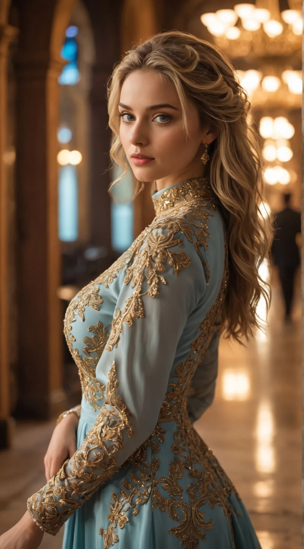 ai character: Ixora Exabelle  background