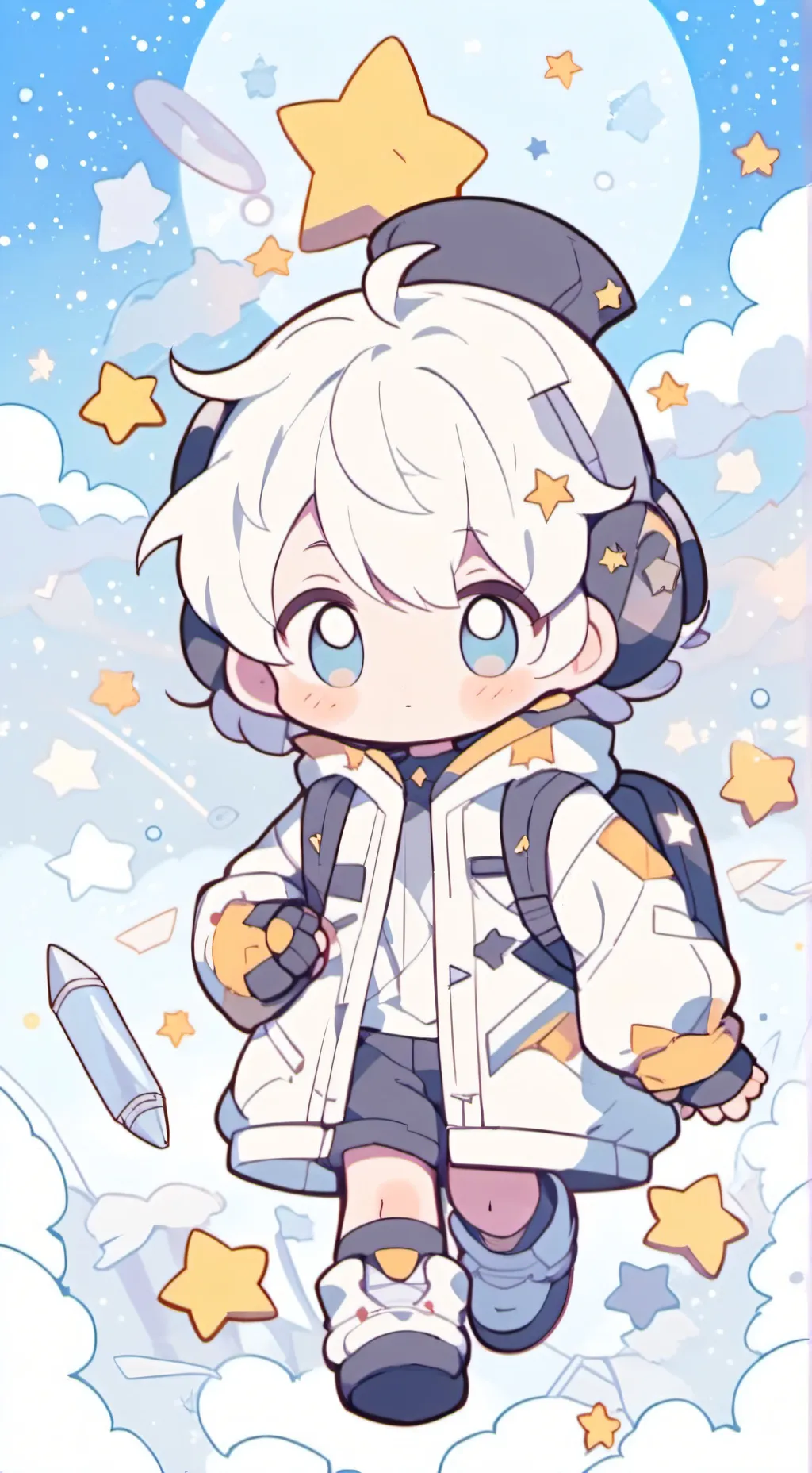 ai character: Abusive Mitsuki Au background