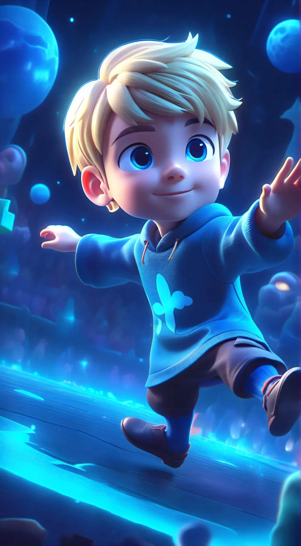 ai character: Max background