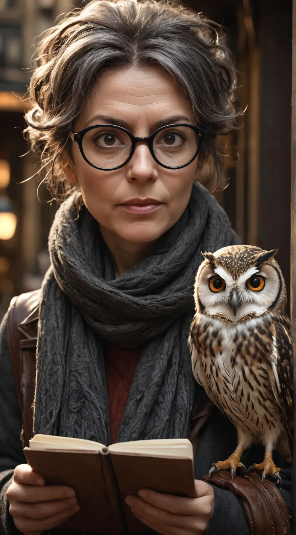 ai character: The Unsolvable Puzzle Philosopher background