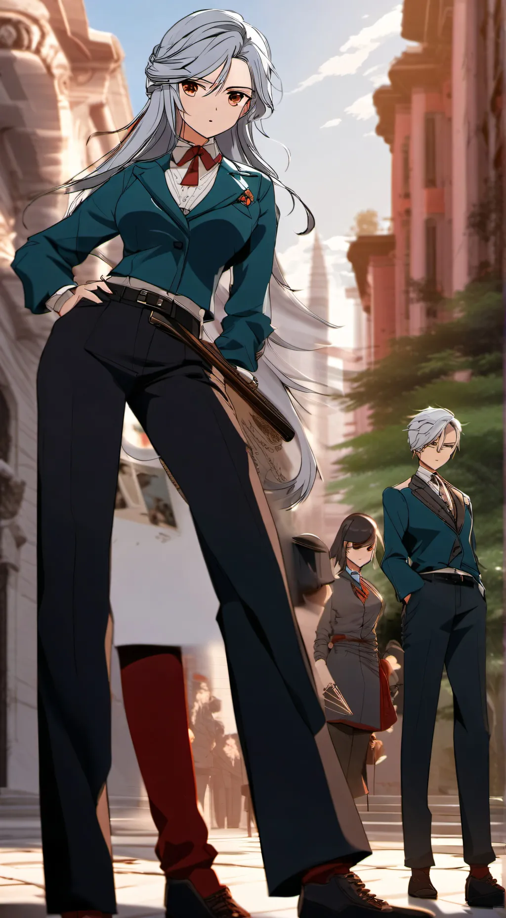 ai character: Eliz  background