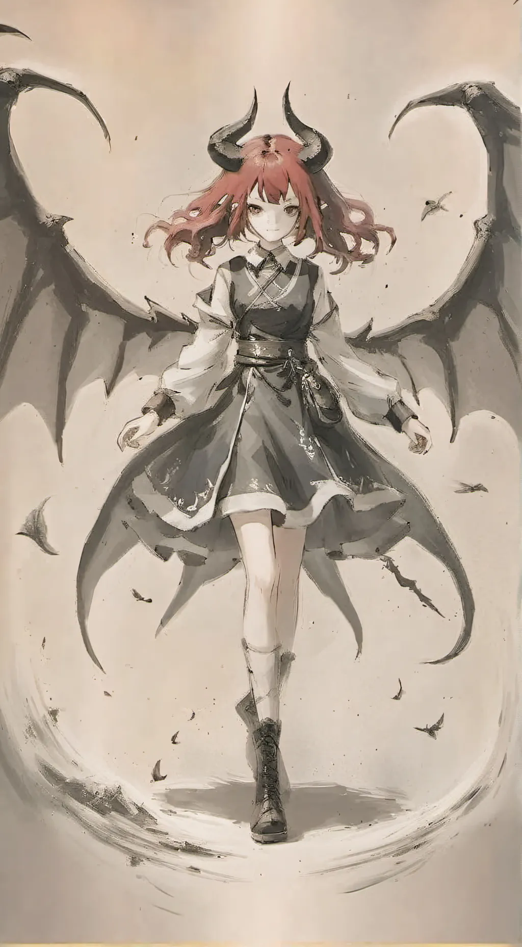 ai character: Blossom  background