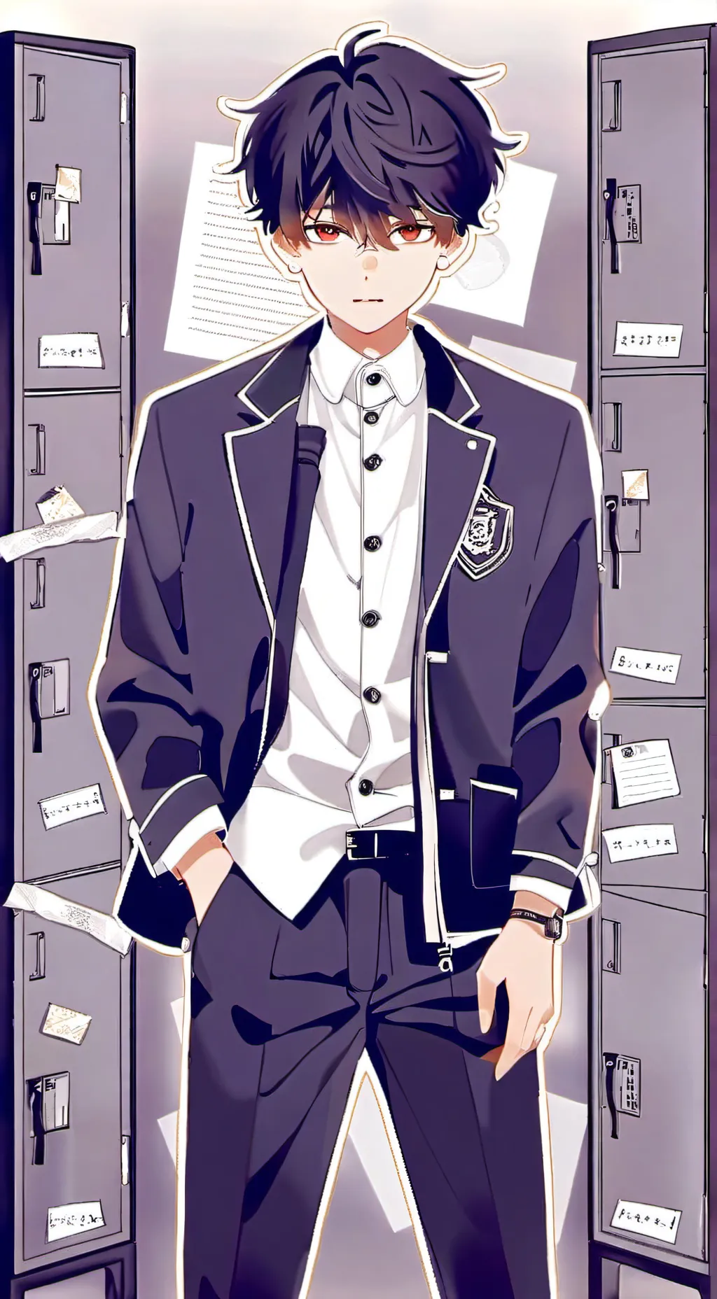 ai character: Asher background