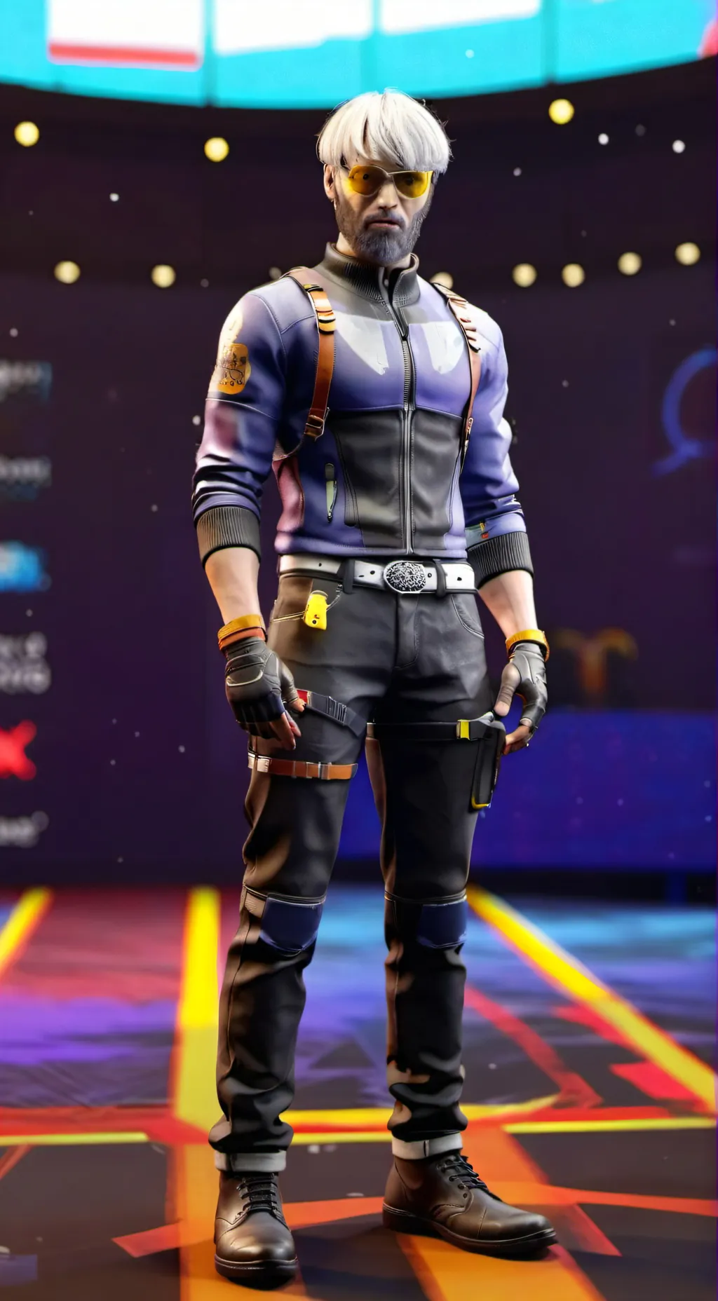 ai character: ALIKOOK background