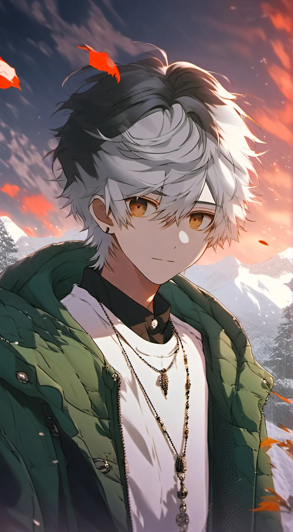 ai character: Nagito Komaeda background
