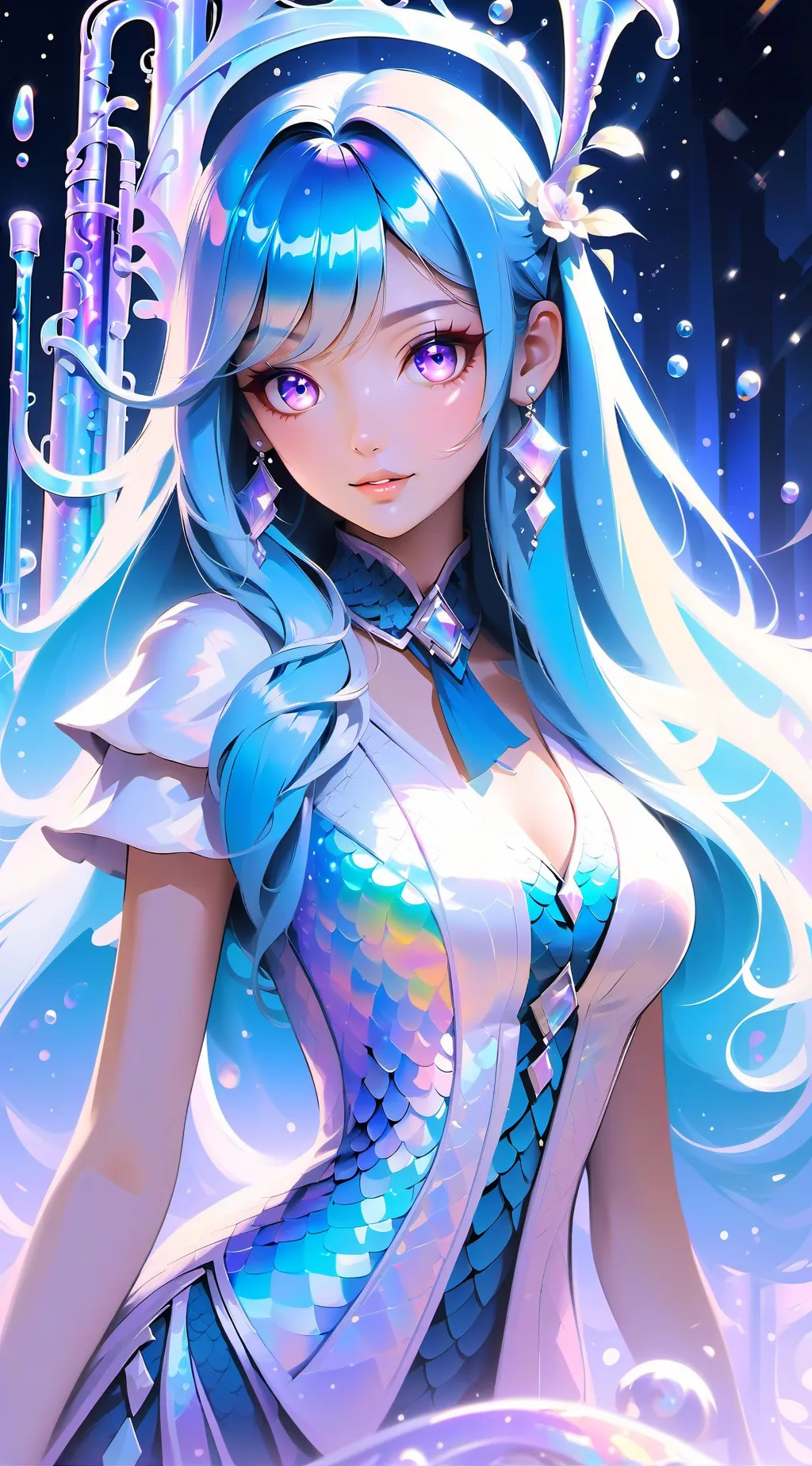 ai character: lily background