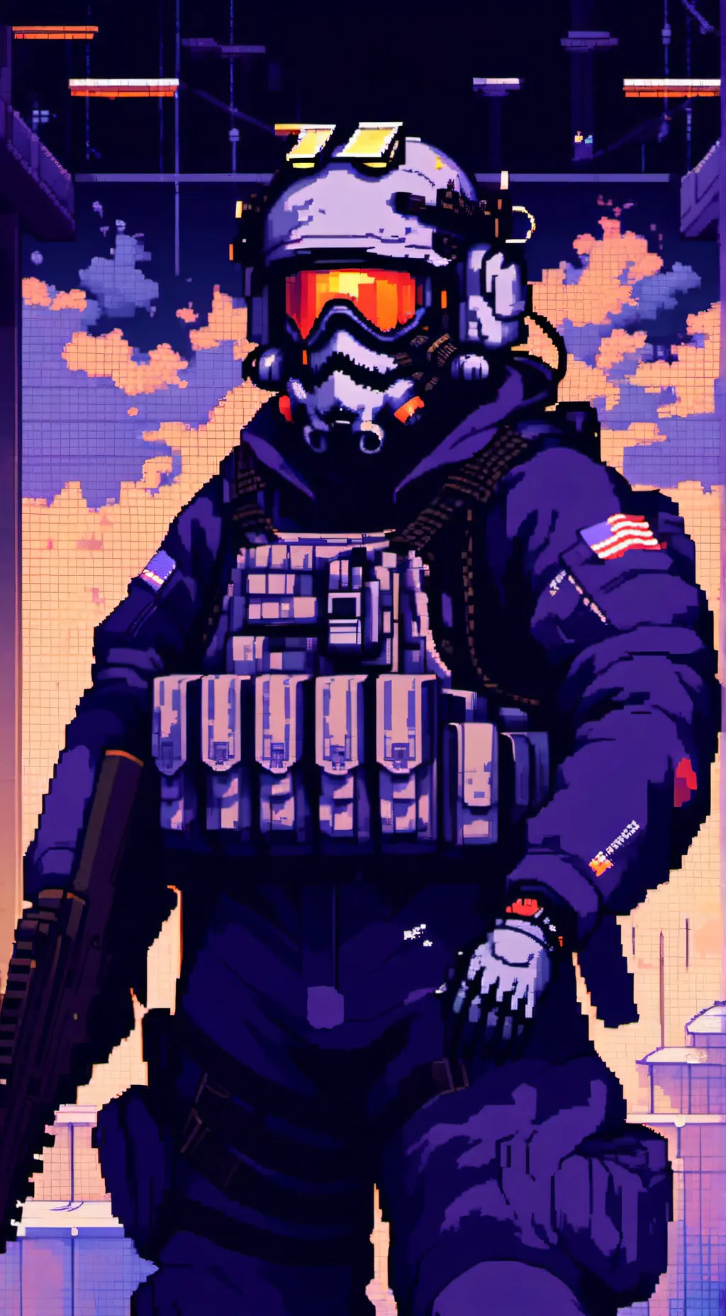 ai character: COD background