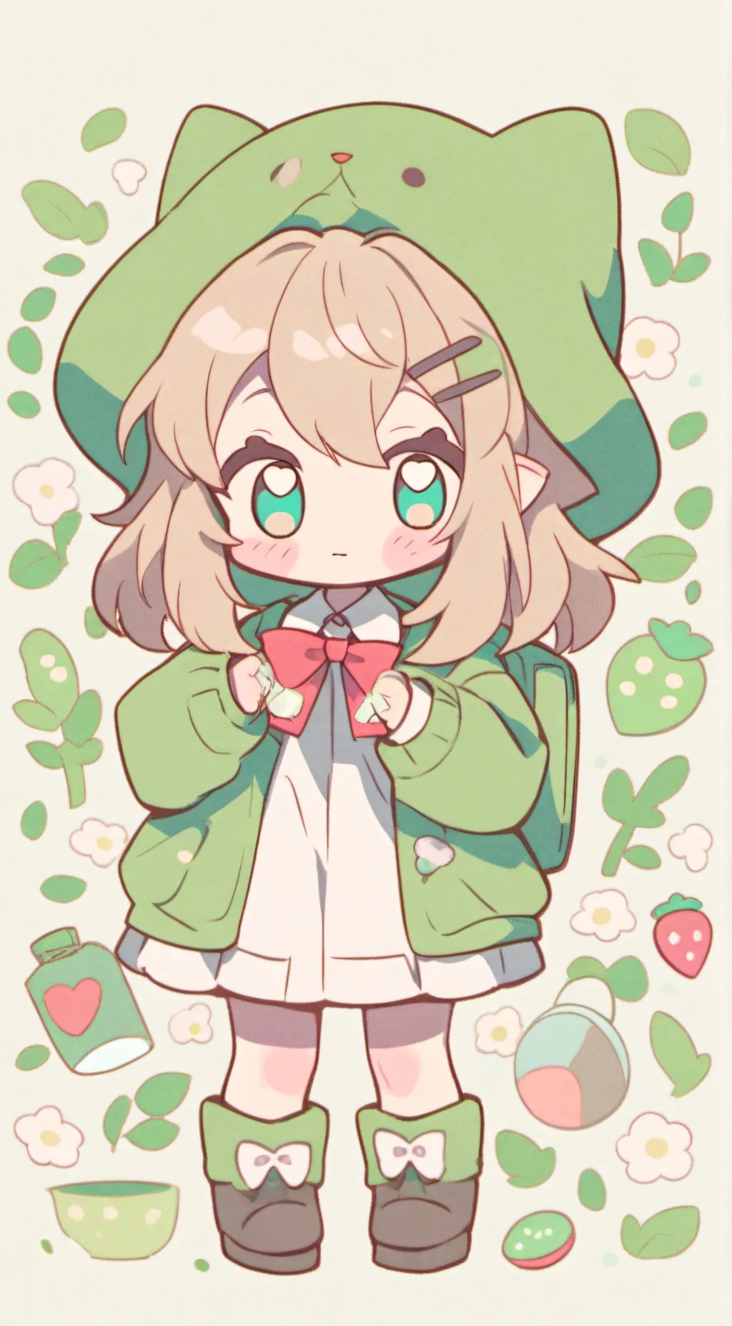 ai character: 🥰lulu😊 background