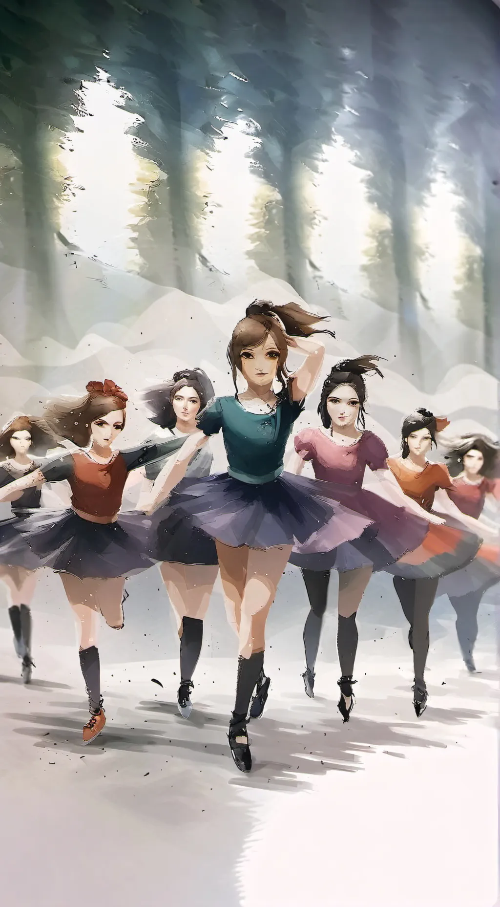 ai character: The Night  background