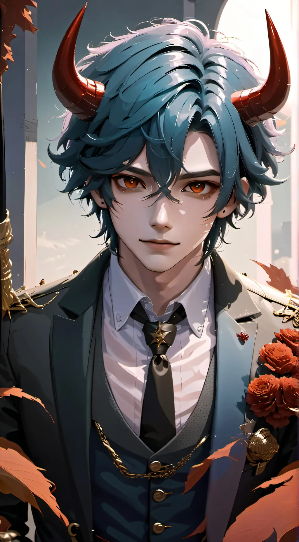 ai character: Leo background