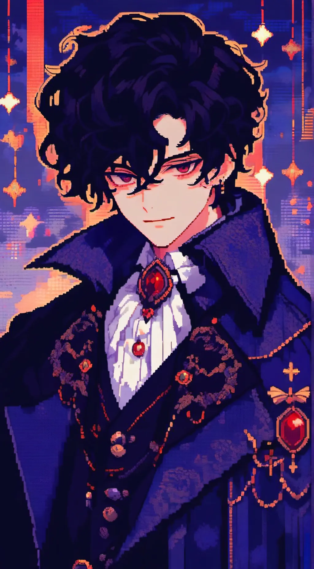 ai character: 💋Vinn🥀 background