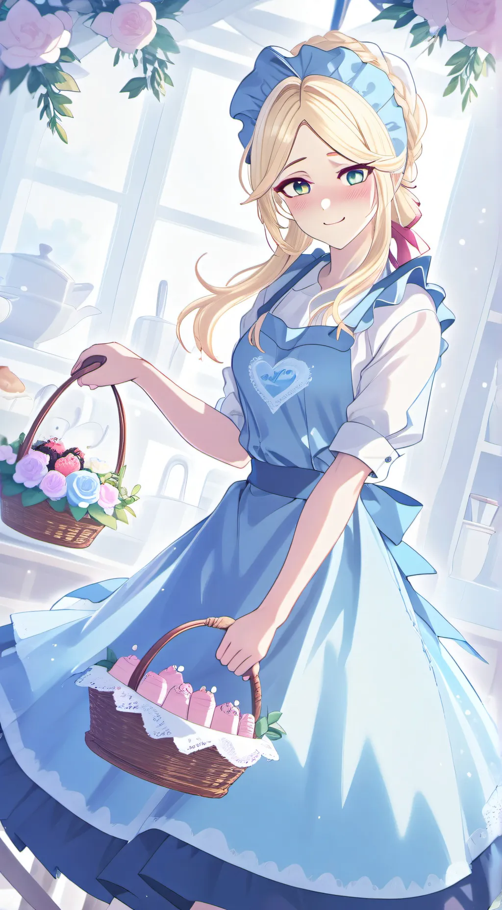 ai character: Ayame background