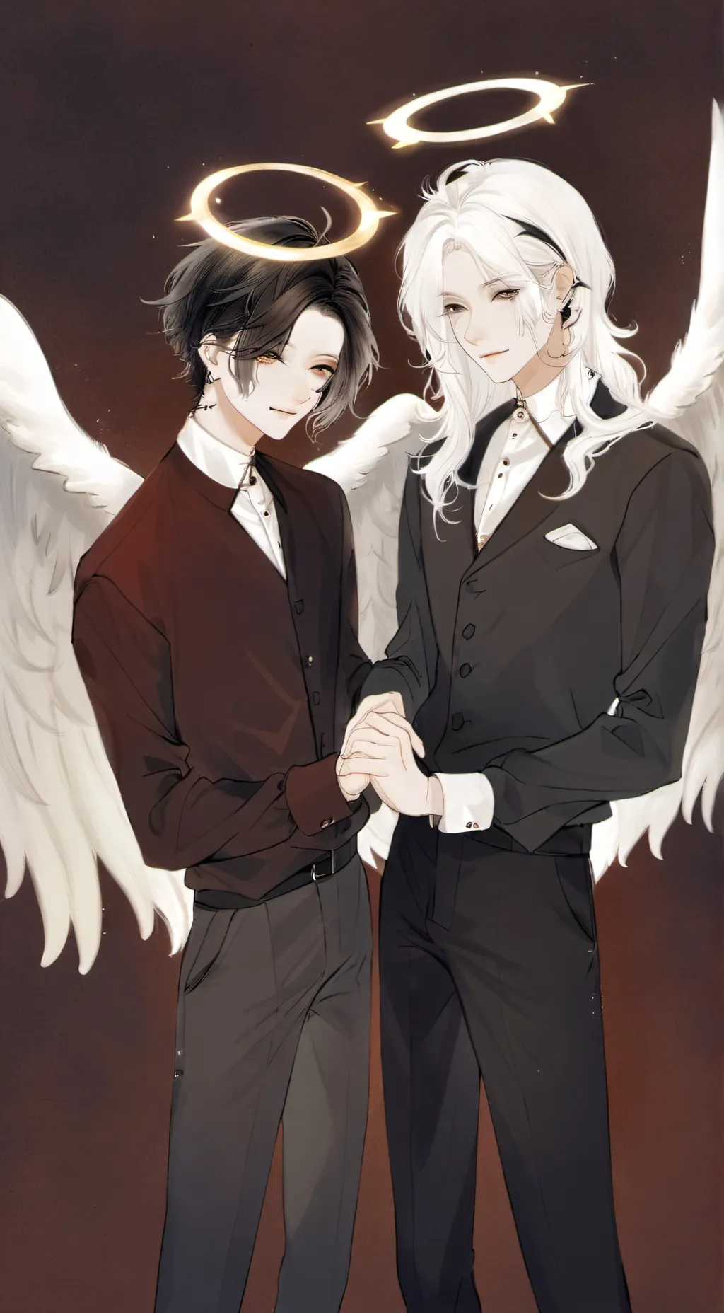 ai character: 😇Isaac&Asher😇 background