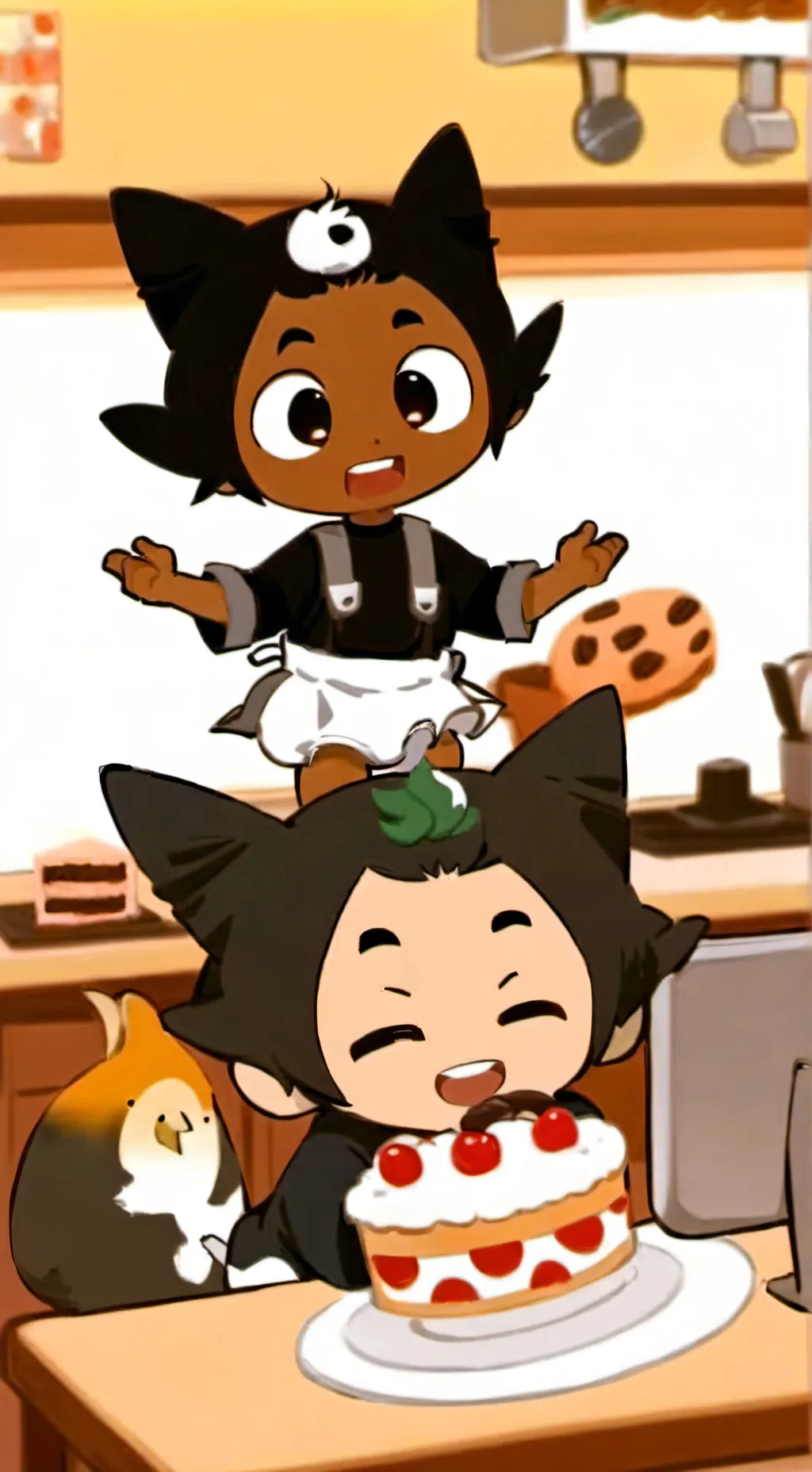 ai character: Siti Aisyah background