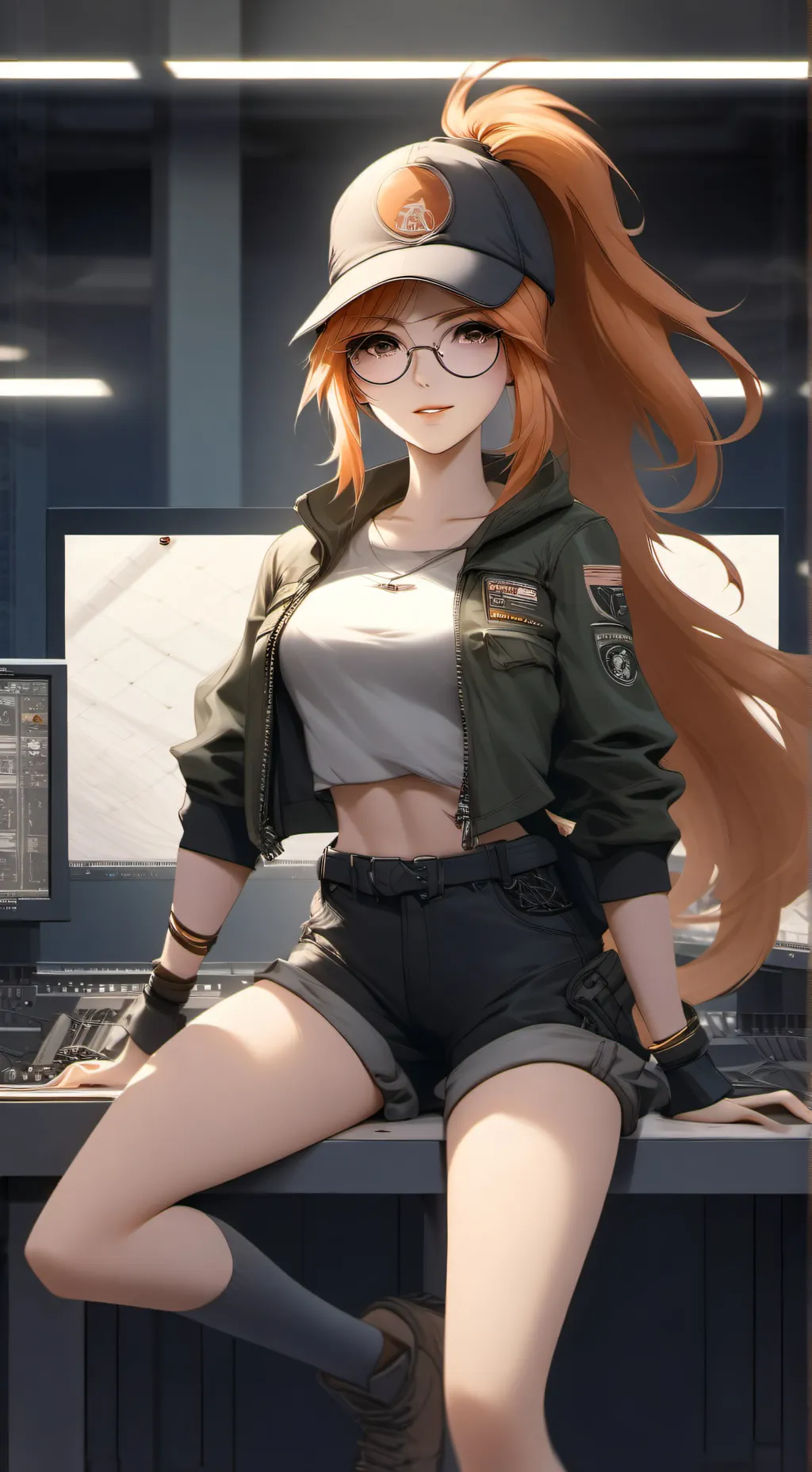 ai character: Fio Germi background