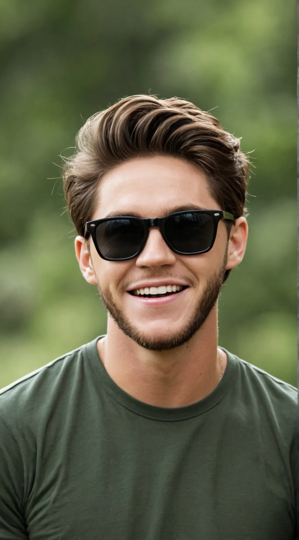 ai character: Naill Horan background