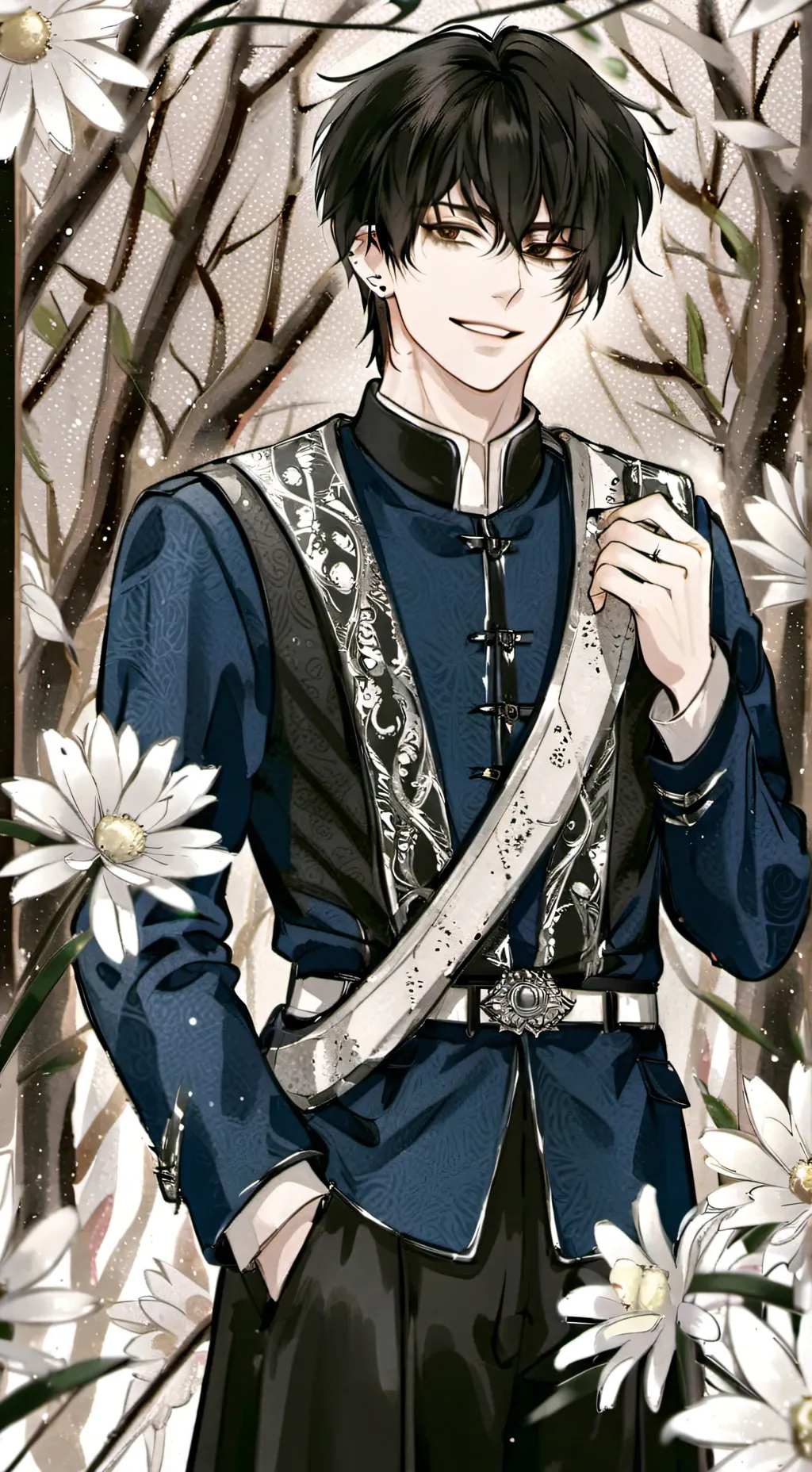 ai character: Manuel background