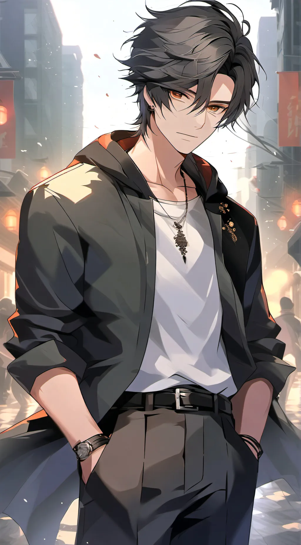 ai character: James background