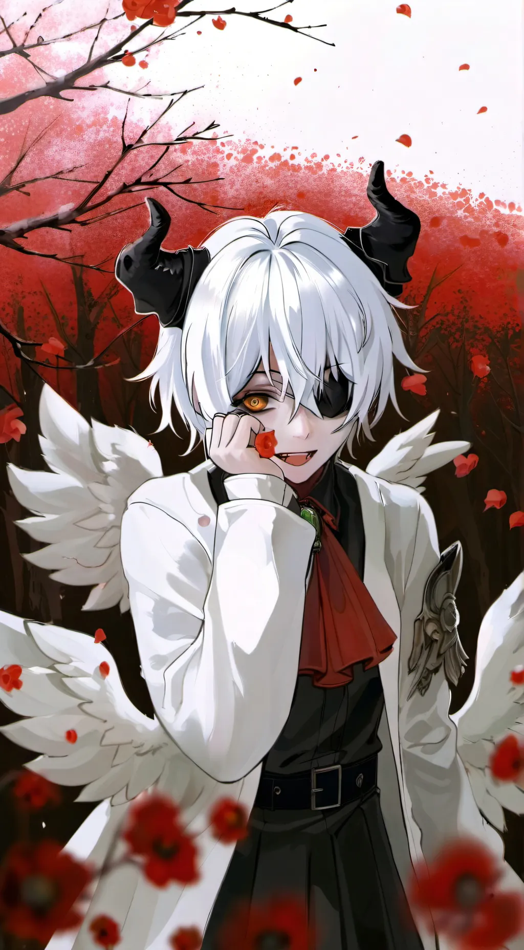 ai character: хант background