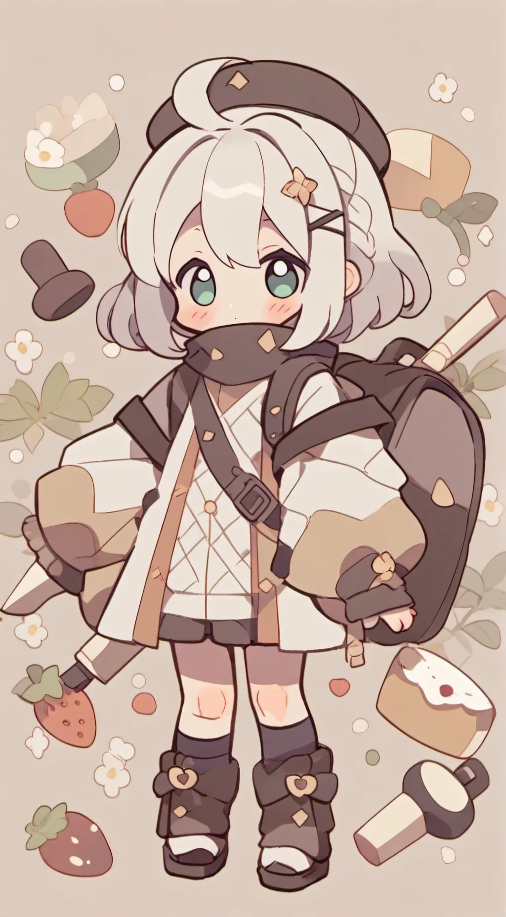 ai character: ema tu hermana  background