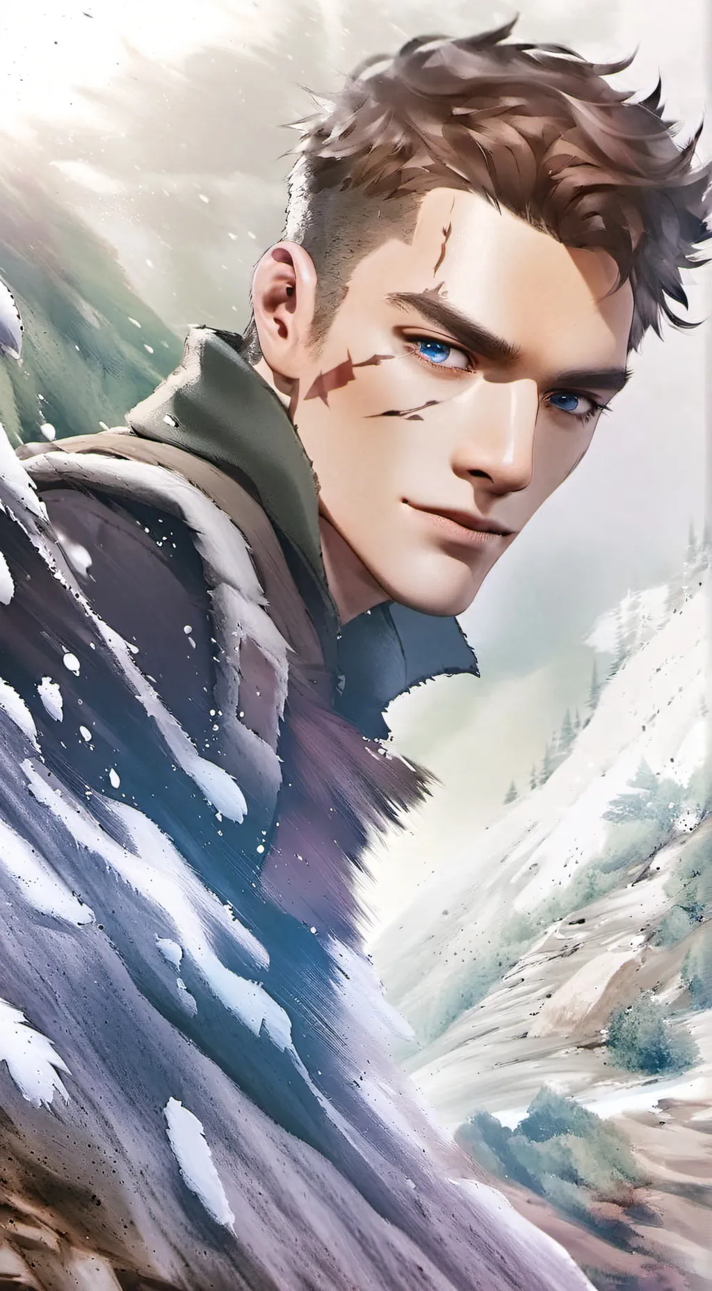 ai character: ⚡︎Valen⚡︎ background