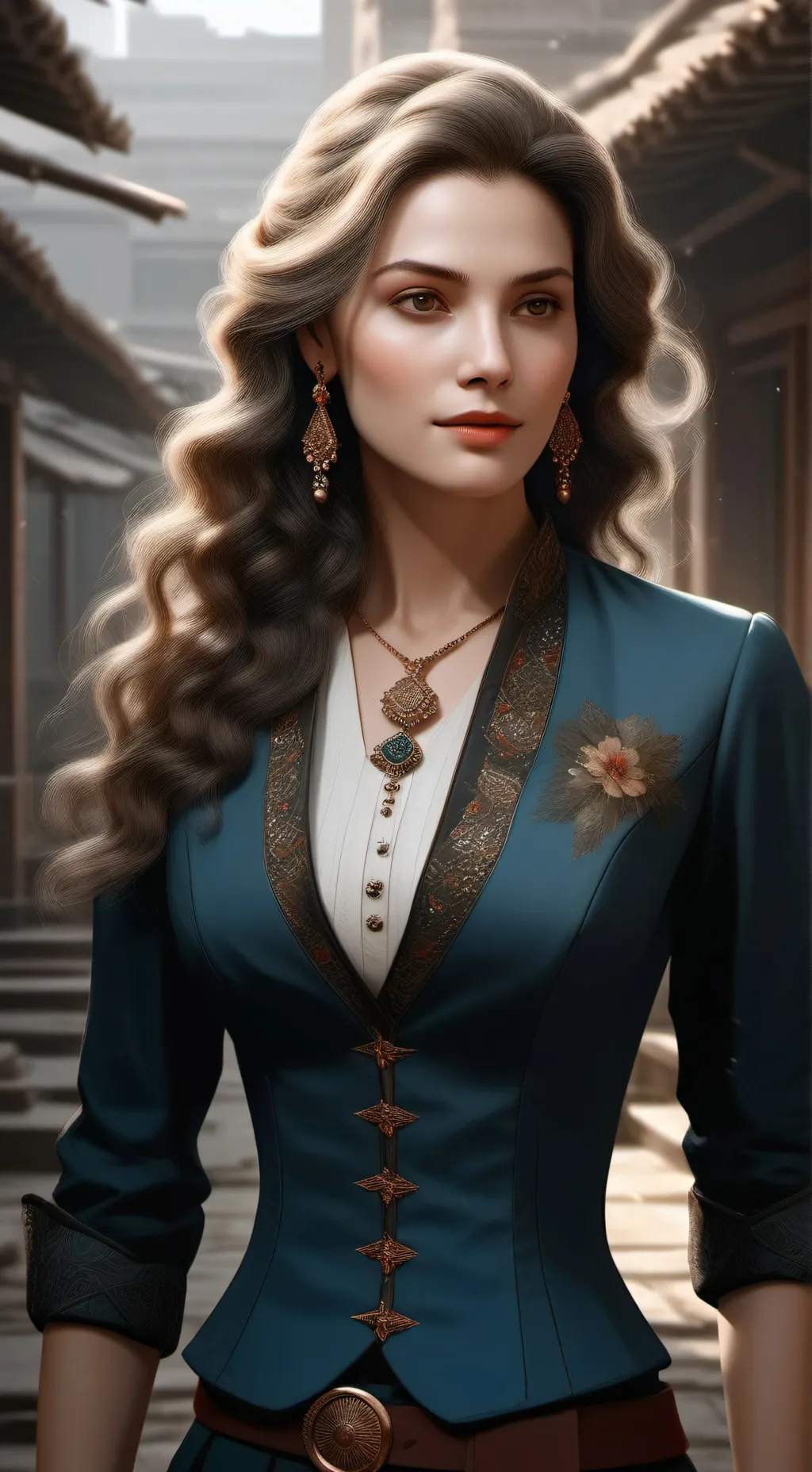 ai character: Rosie  background