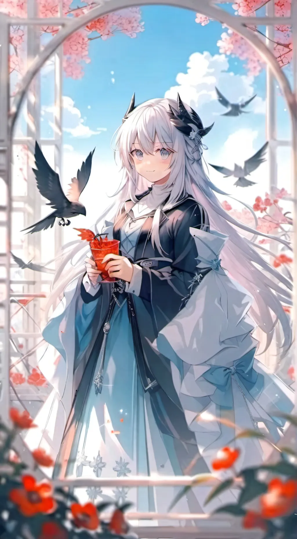 ai character: HEAVEN 💫 background