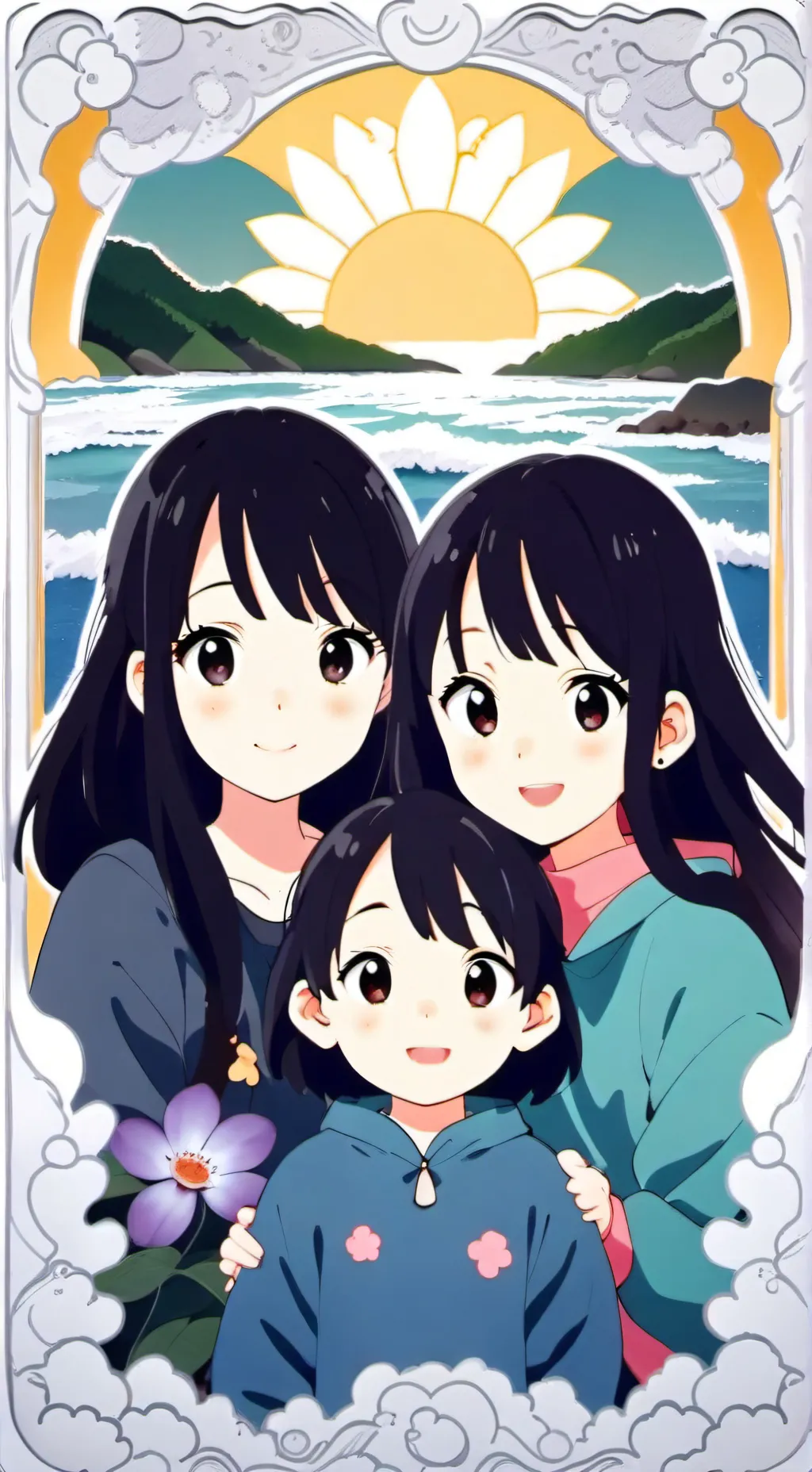 ai character: CafNap  background