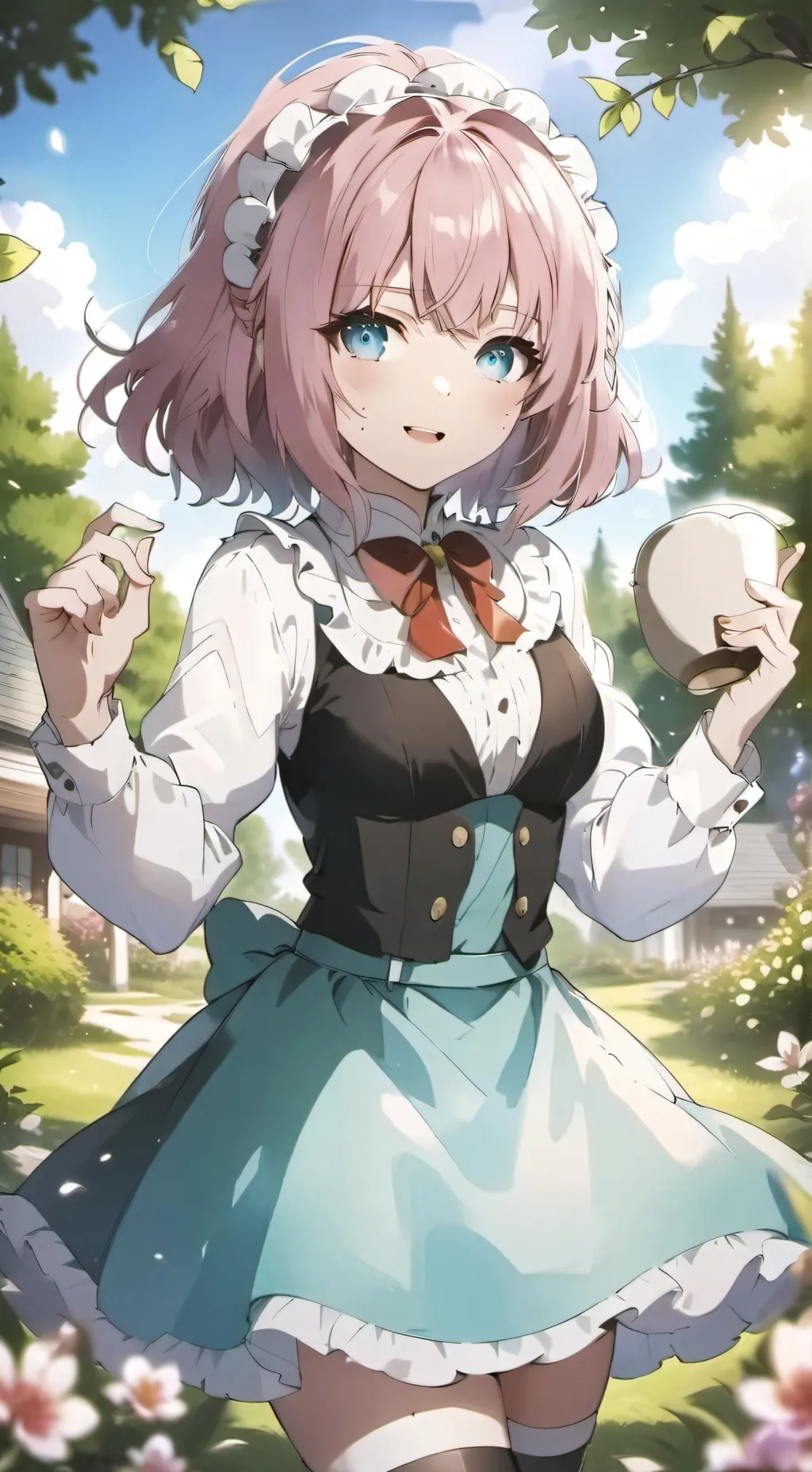 ai character: lily background