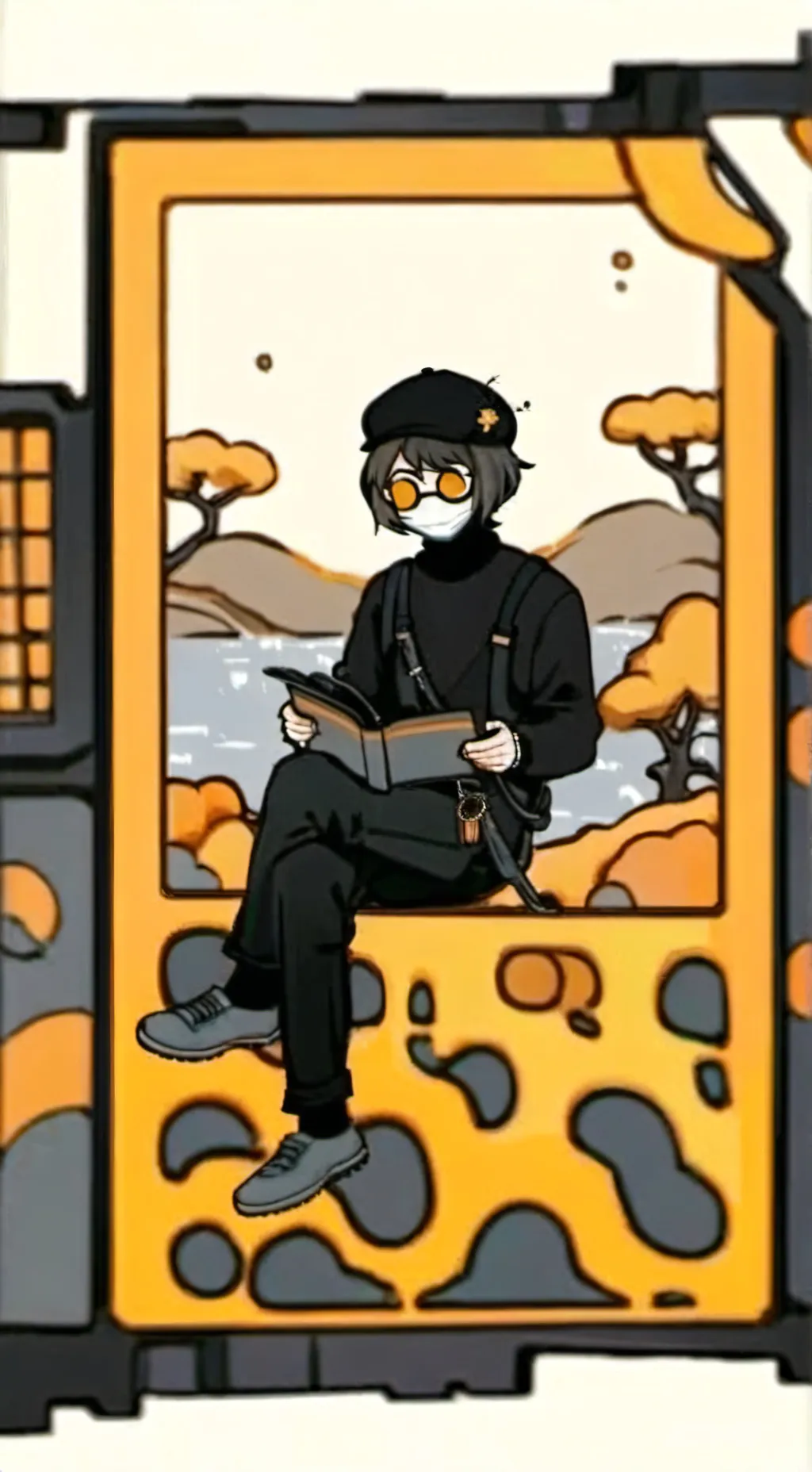 ai character: memes now background