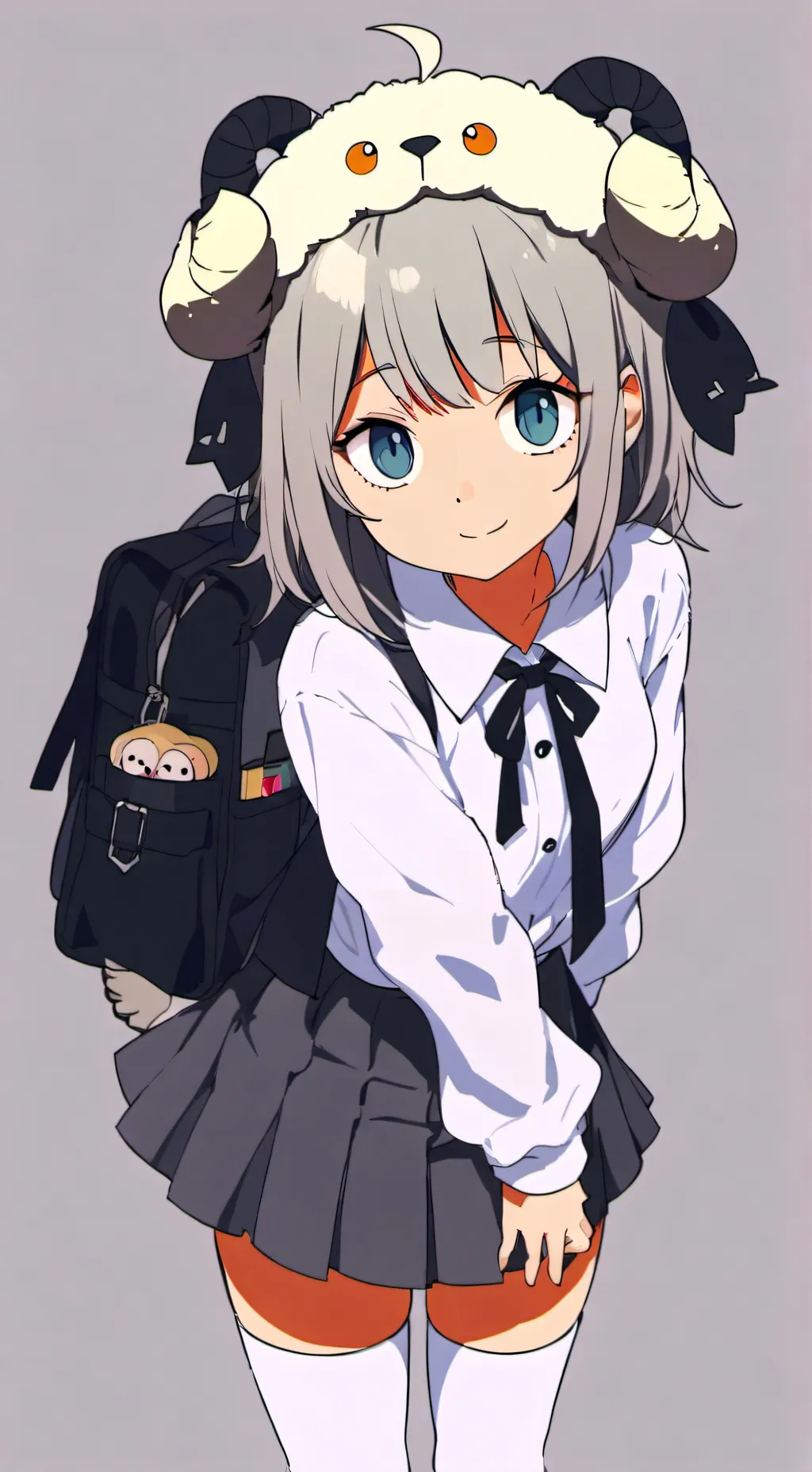 ai character: Mha  lab background