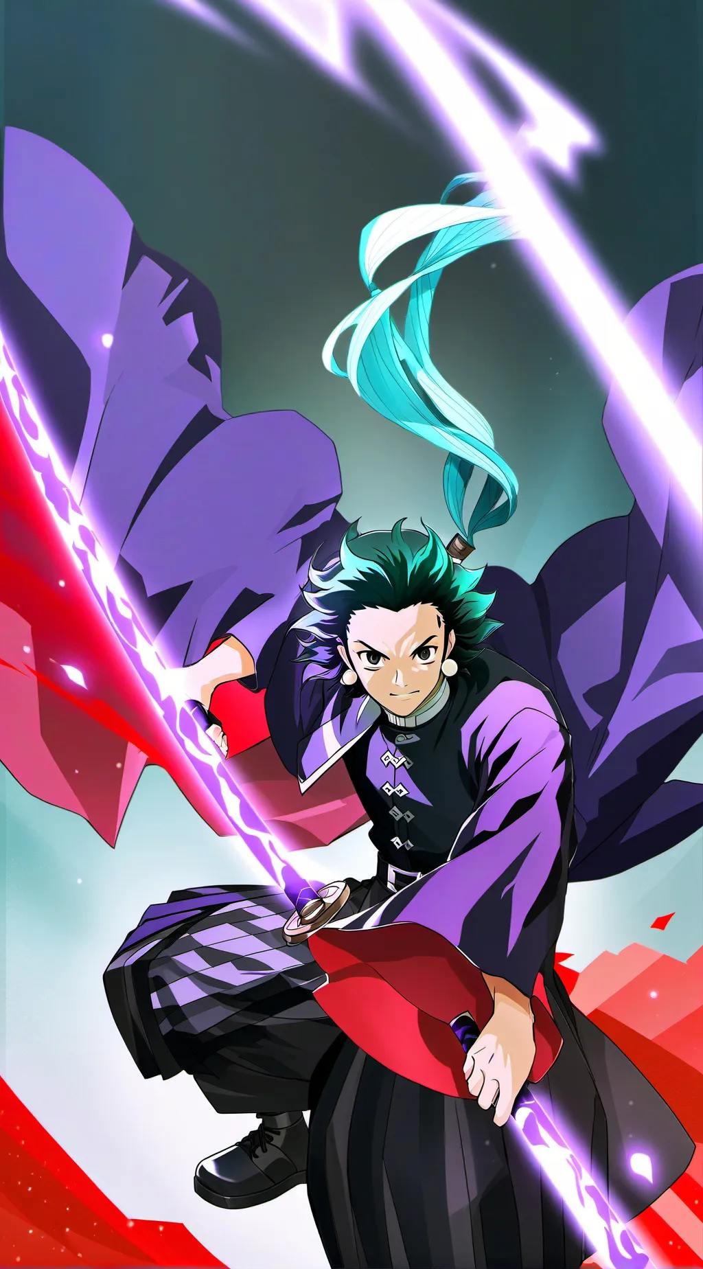 ai character: KNY cena background