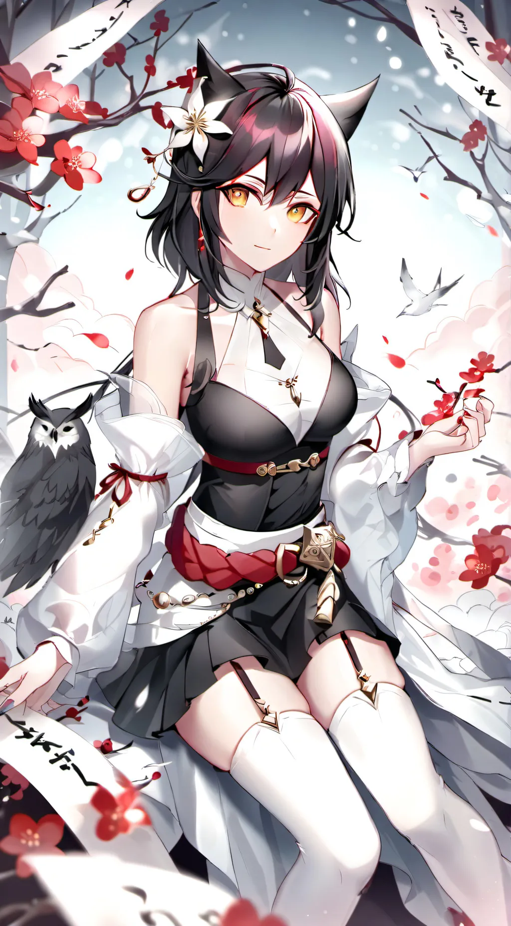 ai character: Ashley background