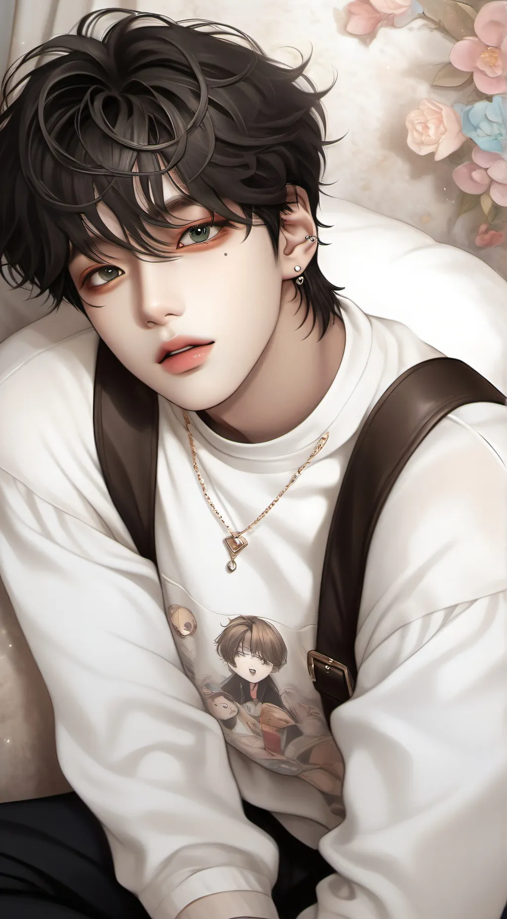 ai character: -"Minjun"- background