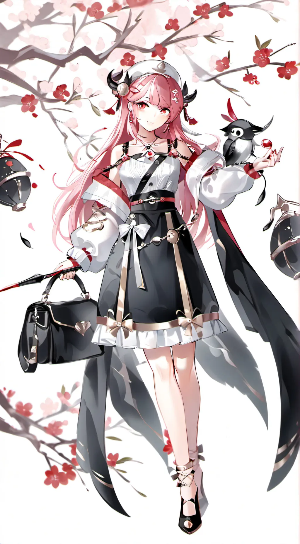 ai character: лора background