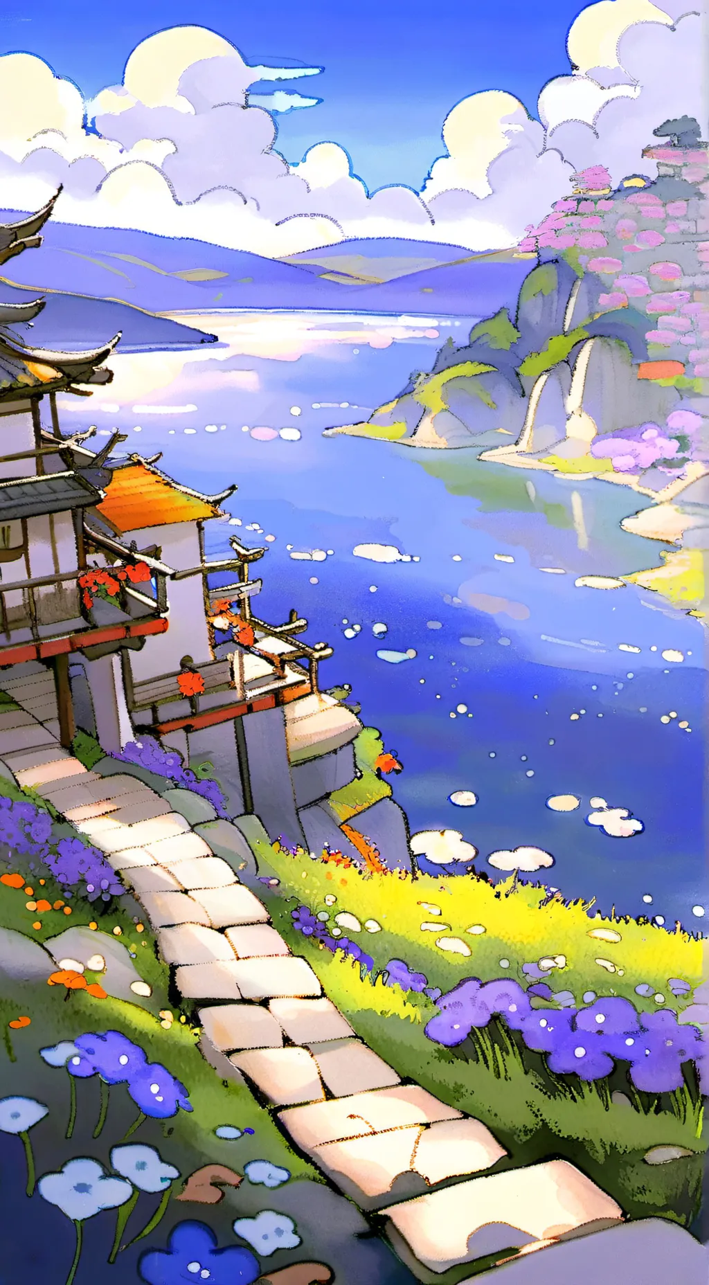 ai character: Problems W Ghost background